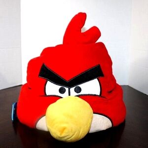 Angry Birds Red Bird Plush Stuffed Animal – 15" Large Collectible Gamer Toy